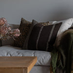 Umber Bhujodi Pillow Cover 1 - PILLOWS - Bhujodi - neutral Rug & Weave Pillows