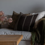 Umber Bhujodi Pillow Cover 1 - PILLOWS - Bhujodi - neutral Rug & Weave Pillows