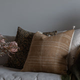 Fawn Bhujodi Fringe Pillow Cover 1 - PILLOWS - Bhujodi - neutral Rug & Weave Pillows