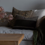 Umber Bhujodi Pillow Cover 1 - PILLOWS - Bhujodi - neutral Rug & Weave Pillows