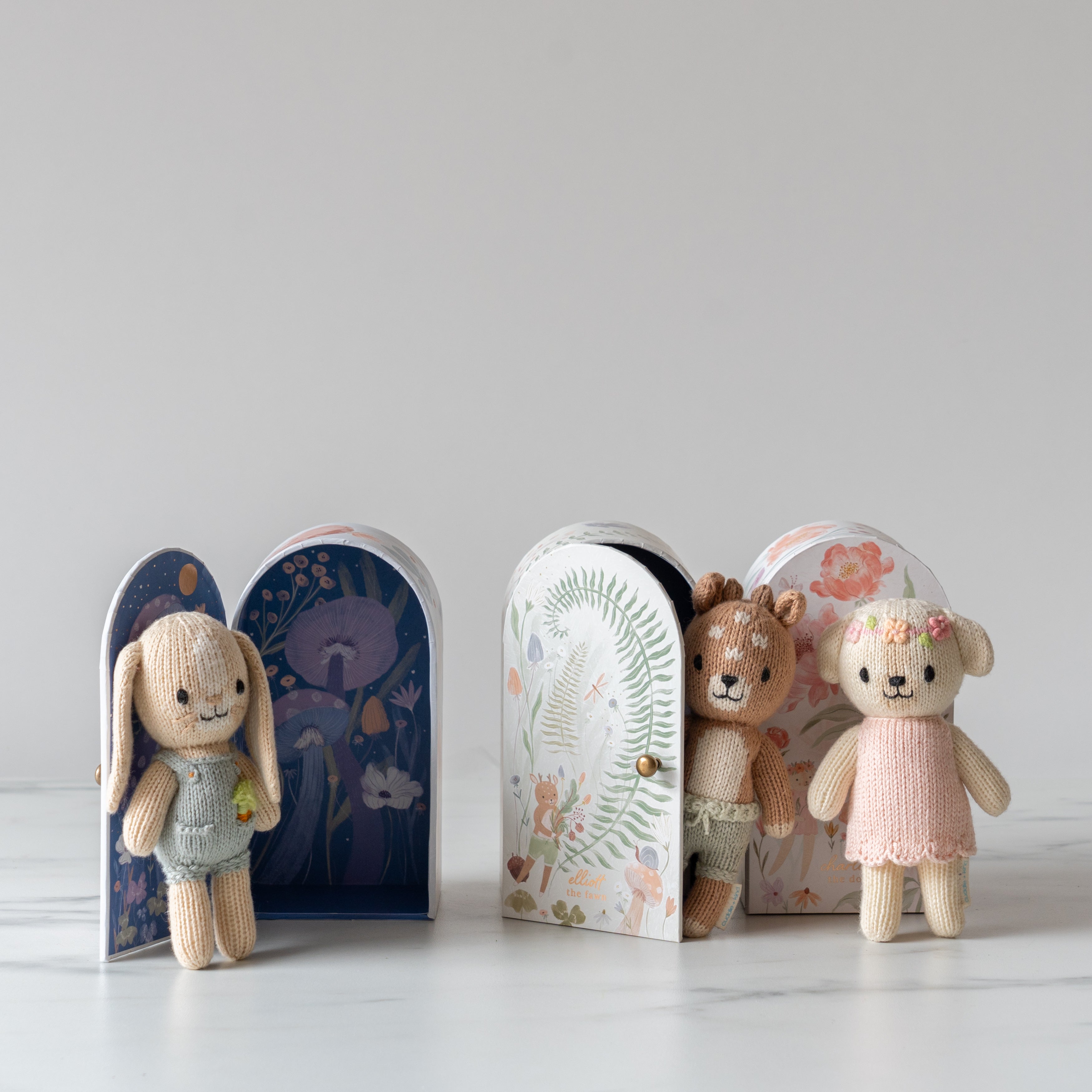 Tiny Fawn Soft Toy by Cuddle+Kind FINNBIRD - stuffed toy Cuddle + Kind (Faire)