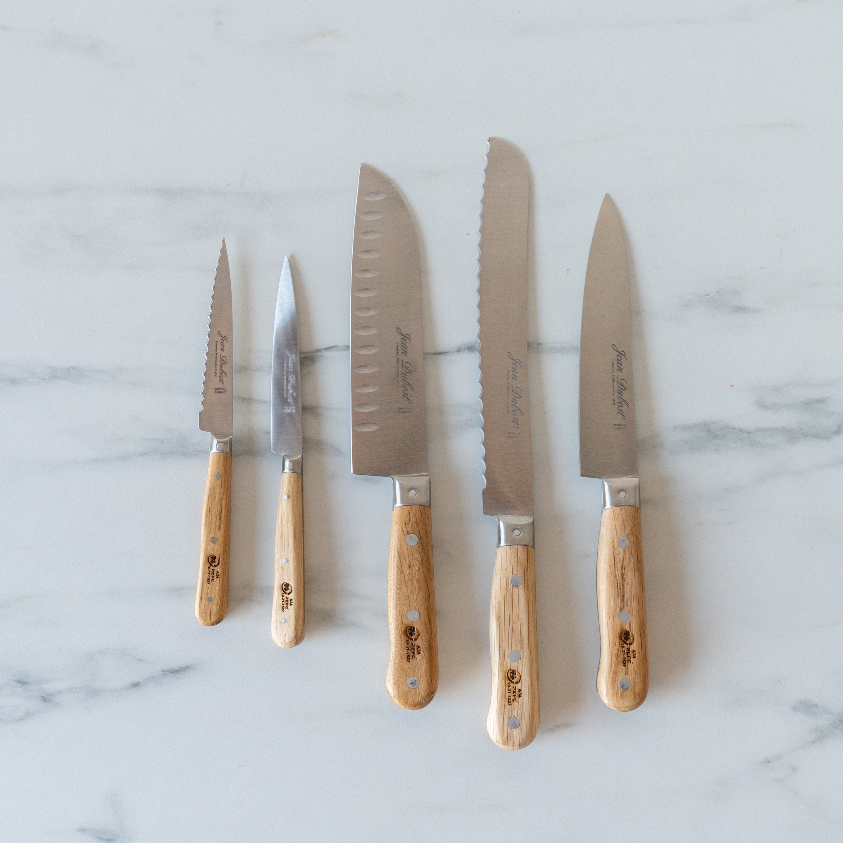 Kitchen Knife with Oak Handle knife David Shaw