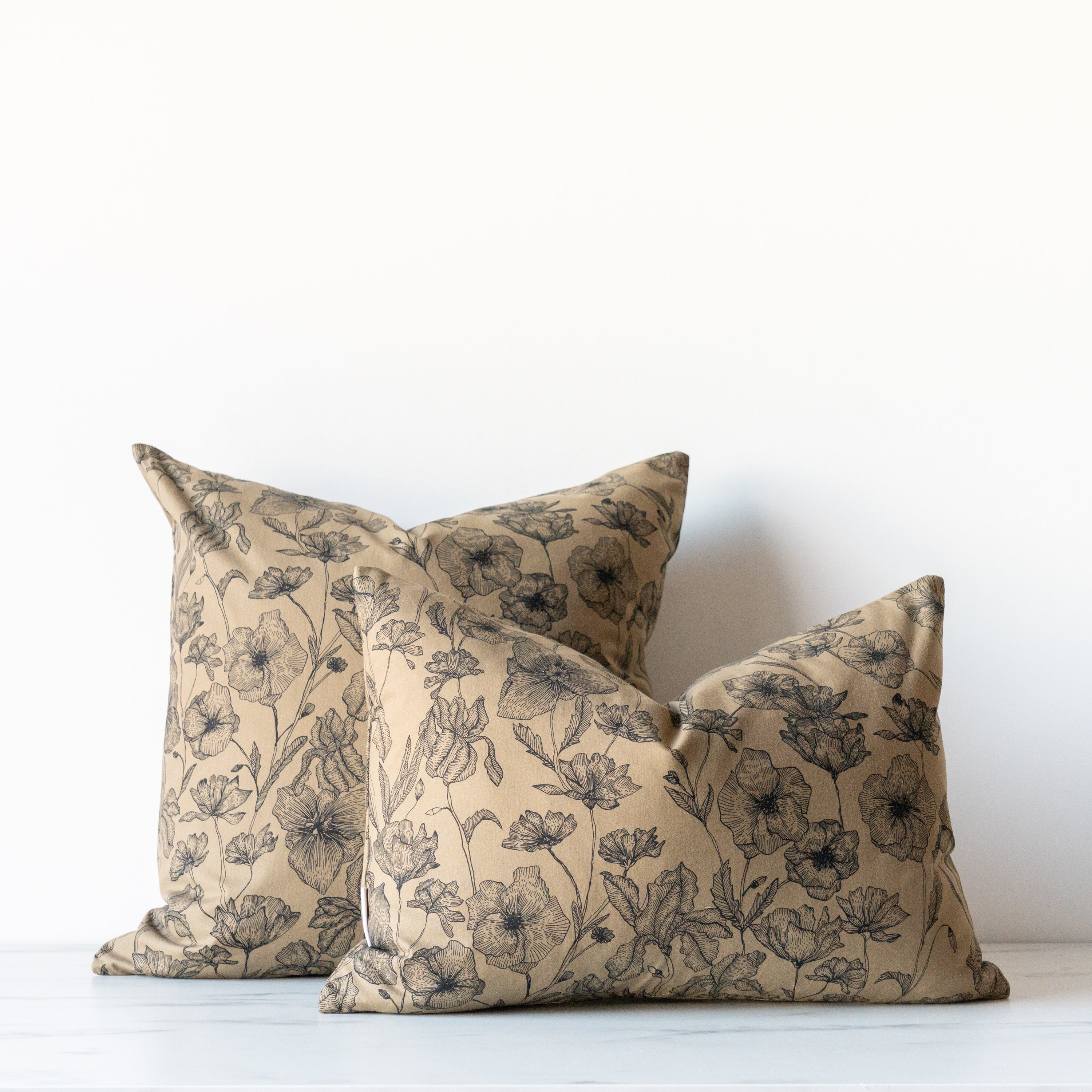Nora Pillow Cover 1 - PILLOWS - essentials - neutral Rug & Weave Pillows