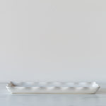 Stoneware Tray with Ruffled Edge tray David Shaw