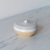 Speckled Stoneware Covered Dish dish David Shaw