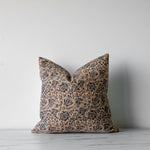 Agnes Block Print Pillow Cover 3 - PILLOWS - blockprint - cool Rug & Weave Pillows