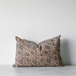 Agnes Block Print Pillow Cover 3 - PILLOWS - blockprint - cool Rug & Weave Pillows