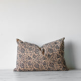 Agnes Block Print Pillow Cover 3 - PILLOWS - blockprint - cool Rug & Weave Pillows