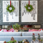 Faux Spruce Garland CHRISTMAS 2025 Tri W Imports