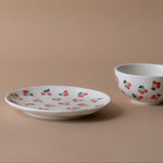 Tiny Cherries Appetizer Plate plate Abbott Collection