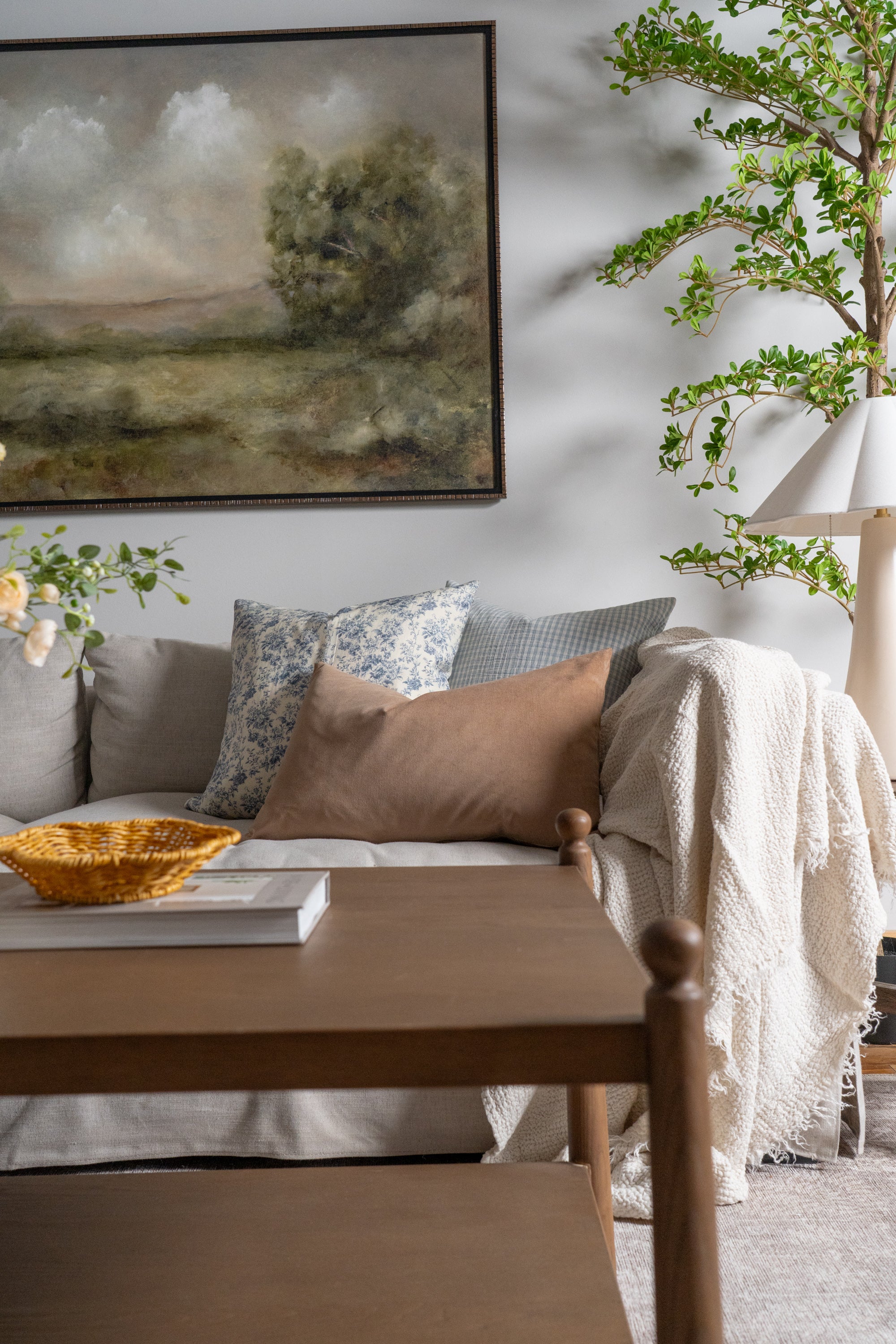 Fawn Pillow Cover 1 - PILLOWS - essentials - neutral Rug & Weave Pillows