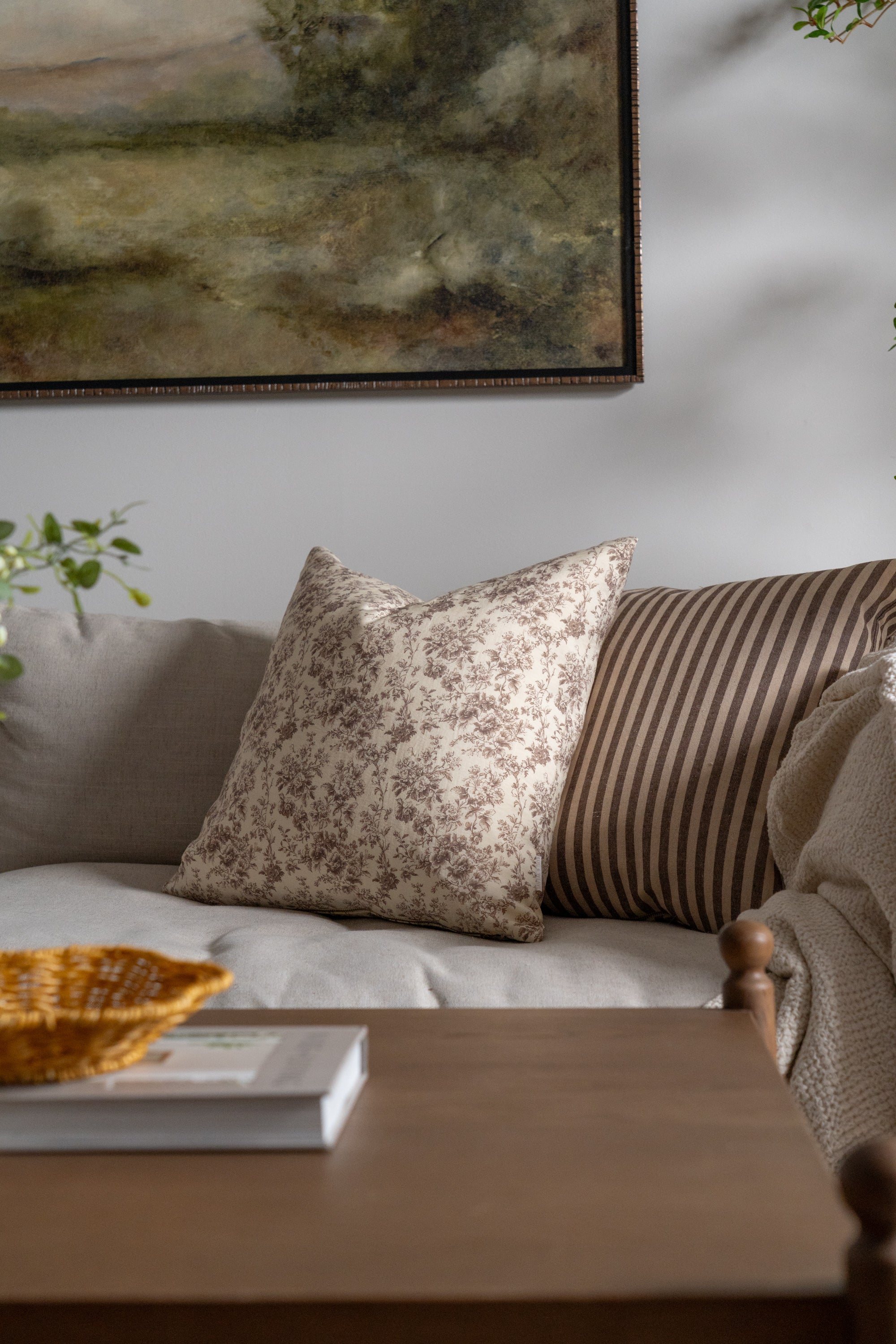 Hudson Pillow Cover 1 - PILLOWS - essentials - neutral Rug & Weave Pillows