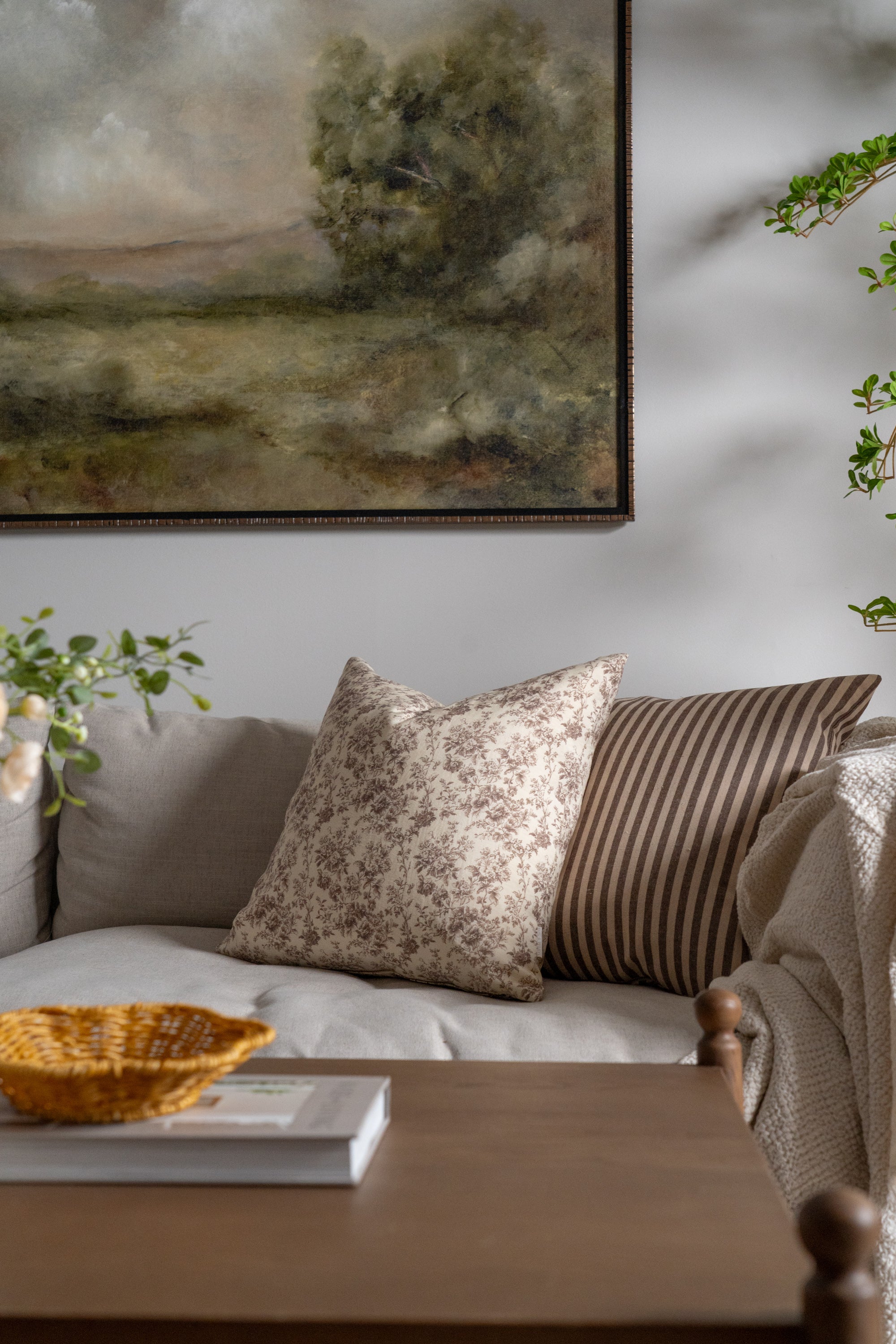 Hudson Pillow Cover 1 - PILLOWS - essentials - neutral Rug & Weave Pillows
