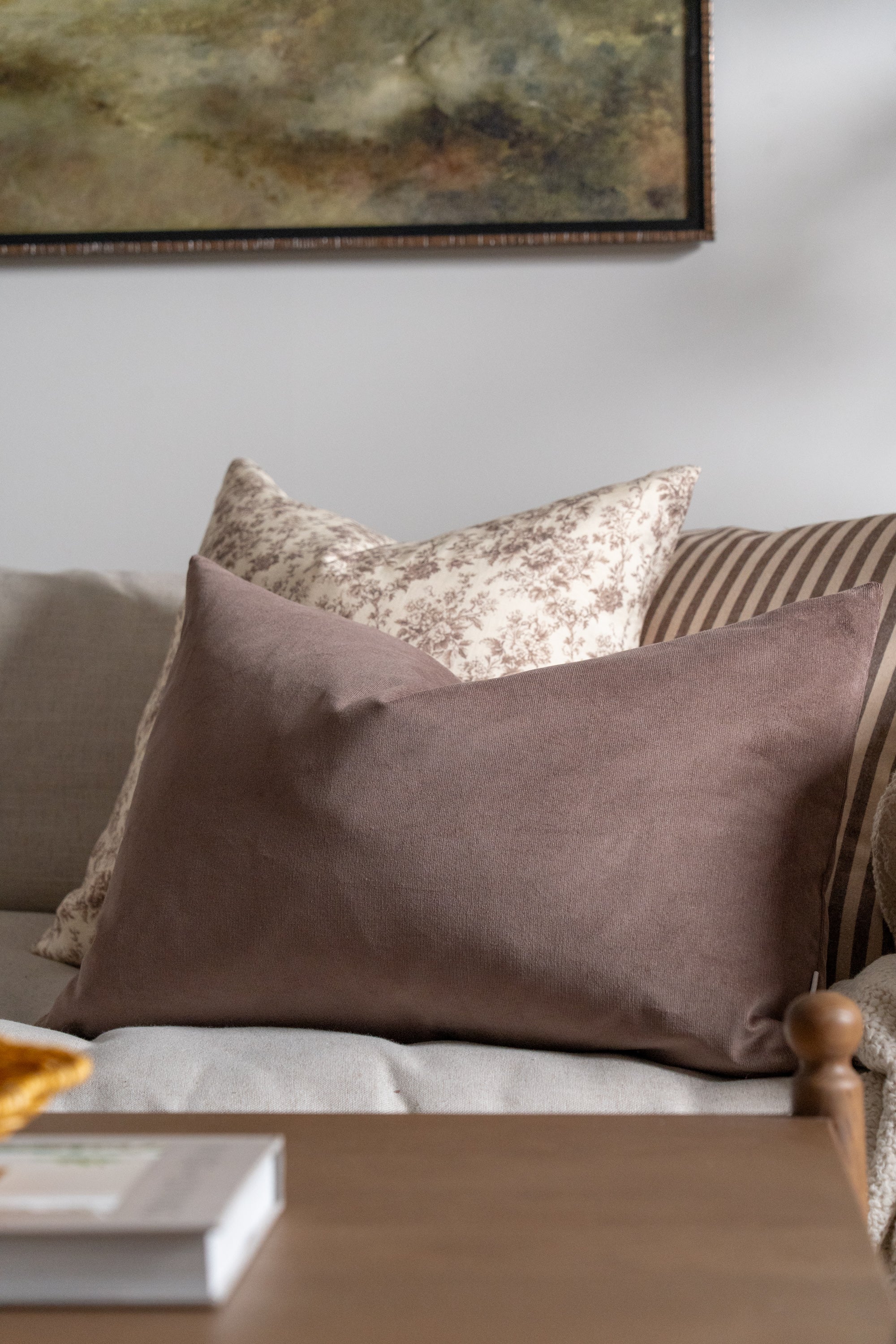 Hugo Pillow Cover 1 - PILLOWS - essentials - neutral Rug & Weave Pillows
