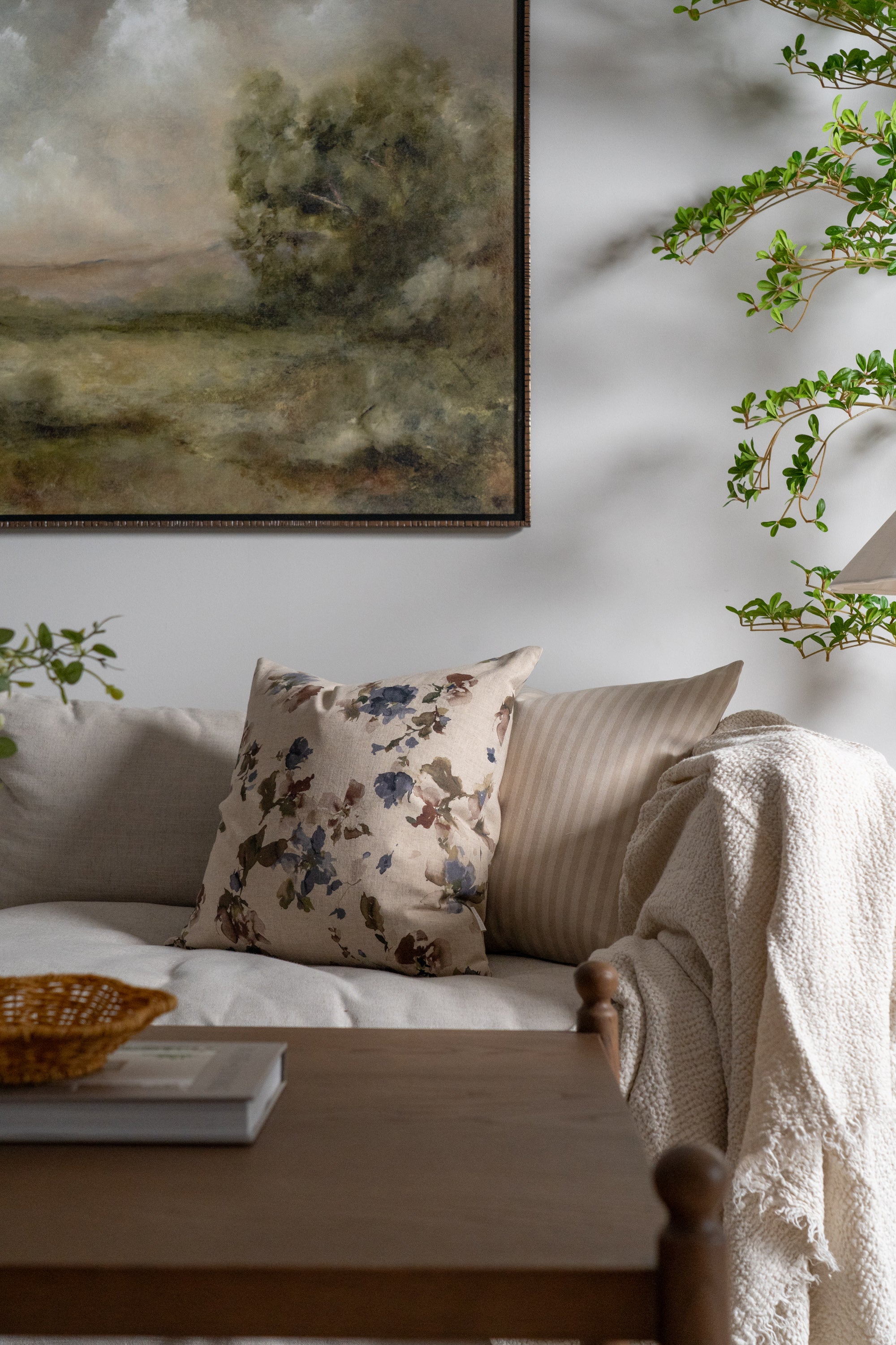 Robbie Pillow Cover 1 - PILLOWS - essentials - neutral Rug & Weave Pillows