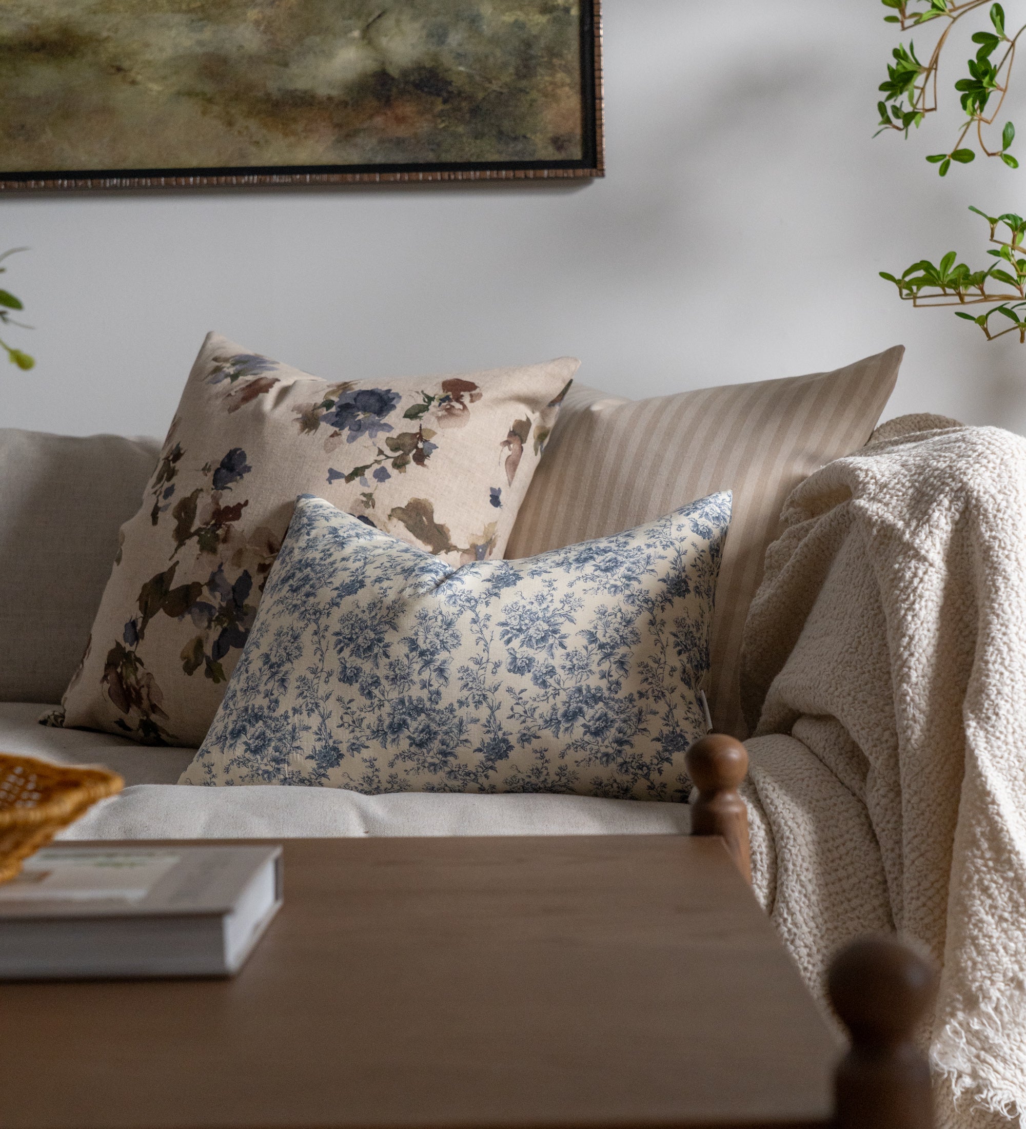 Robbie Pillow Cover 1 - PILLOWS - essentials - neutral Rug & Weave Pillows