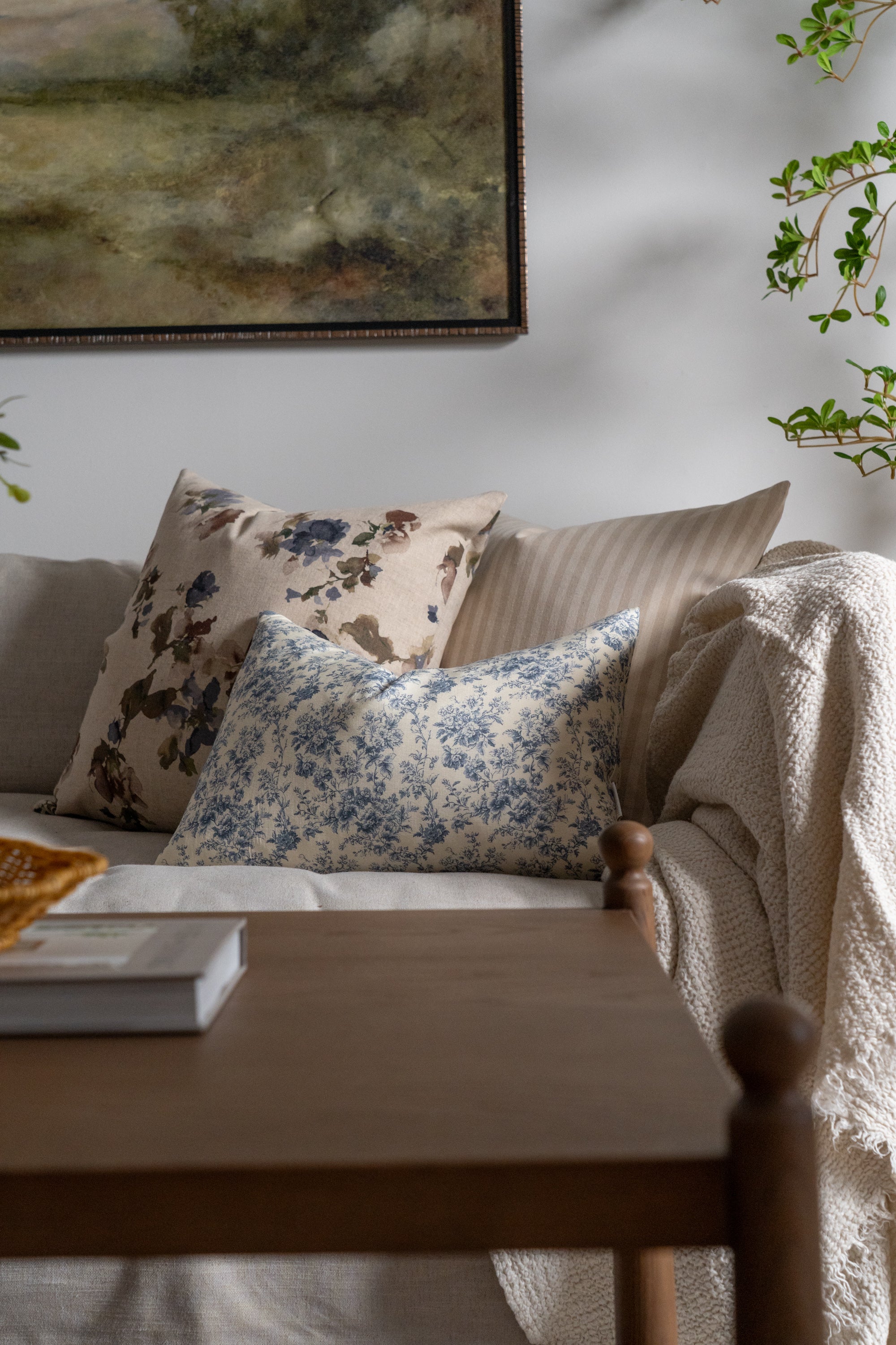Robbie Pillow Cover 1 - PILLOWS - essentials - neutral Rug & Weave Pillows