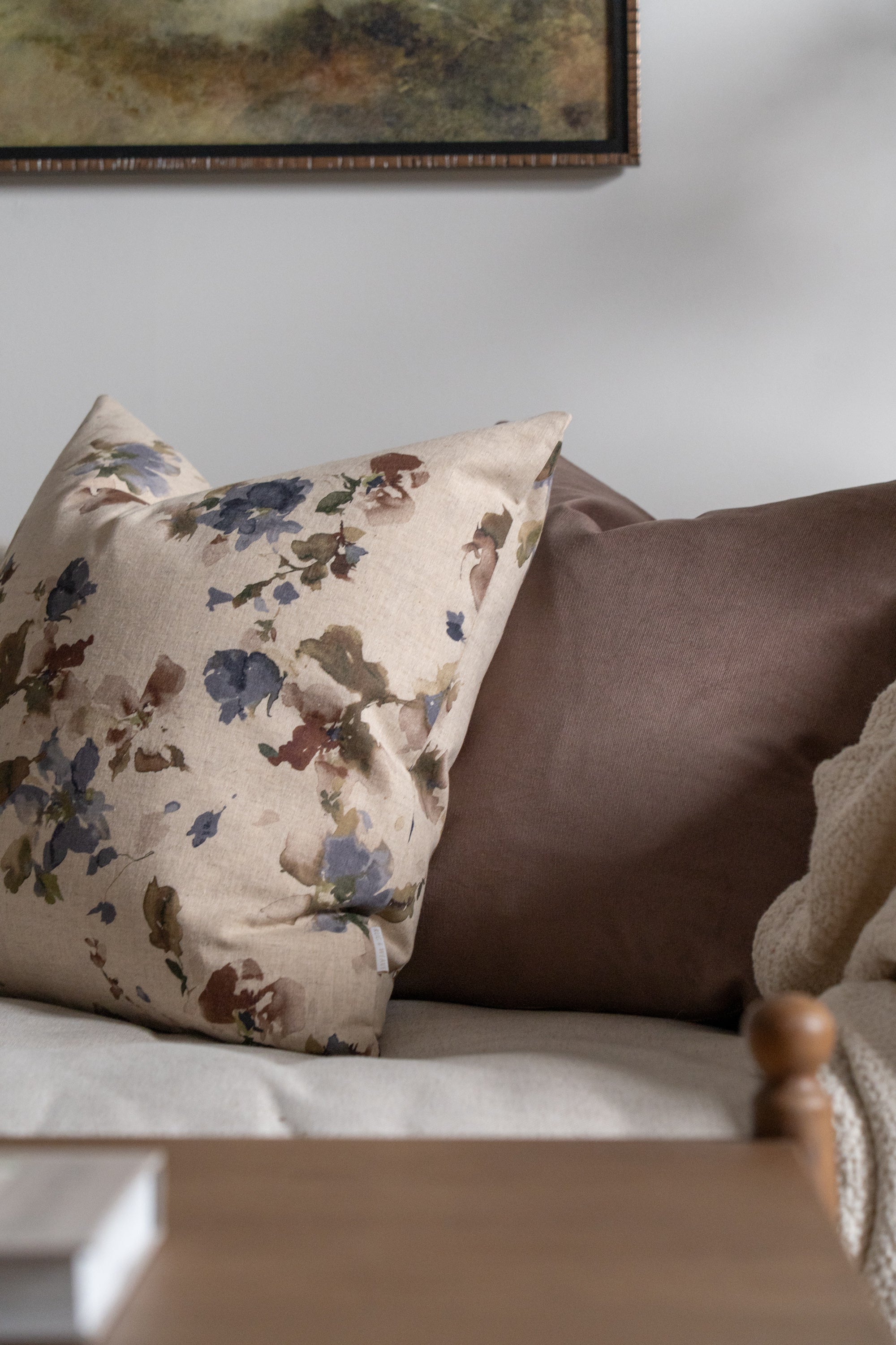 Misaki Pillow Cover 1 - PILLOWS - essentials - neutral Rug & Weave Pillows