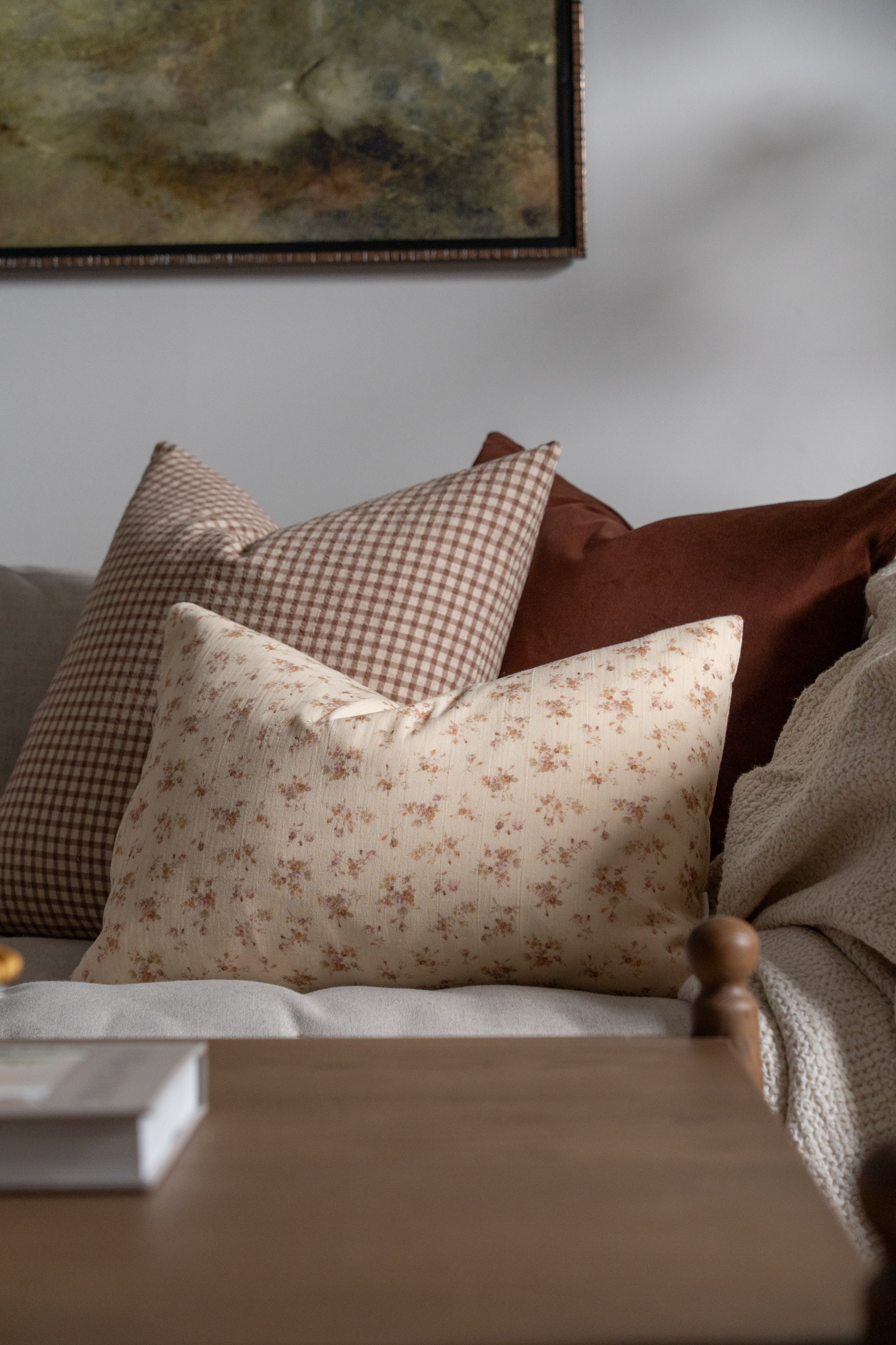 Camille Pillow Cover 1 - PILLOWS - essentials - neutral Rug & Weave Pillows