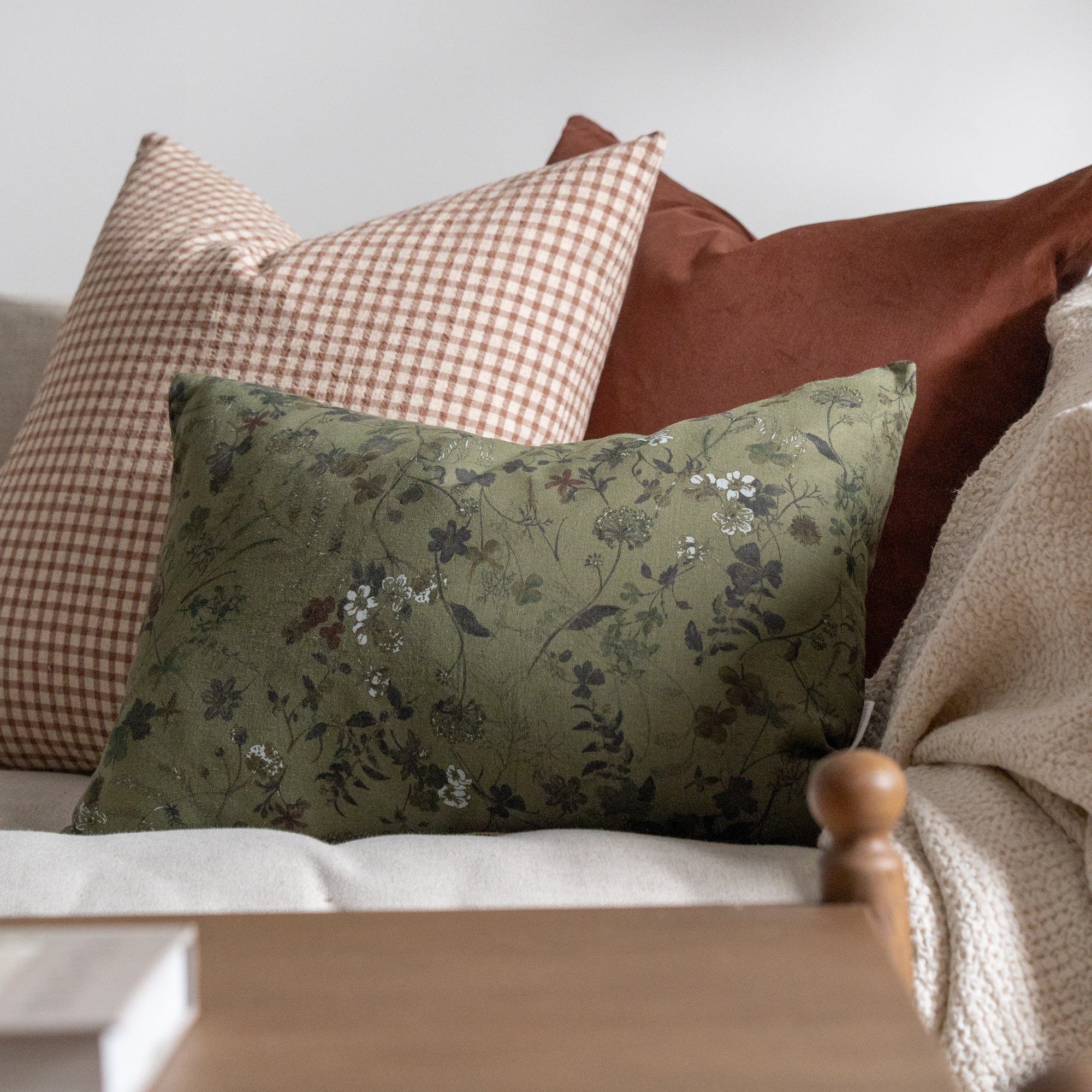 Reina Pillow Cover 1 - PILLOWS - essentials - neutral Rug & Weave Pillows
