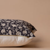 Mica Floral Pillow Cover 00-1 - PILLOWS - block print - neutral Rug & Weave Pillows