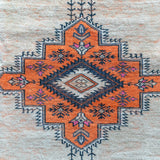 4'2" x 6'8" Vintage Oushak Rug