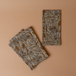 Floral Hand Block Napkin Set napkin Indaba