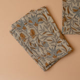 Floral Hand Block Napkin Set napkin Indaba
