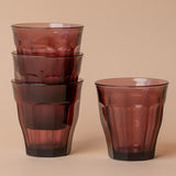 Short Aubergine Picardie Glass Tumbler glass tumbler Inter Continental Mercantile