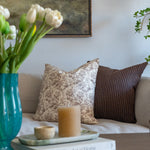 Enzo Pillow Cover 2 - PILLOWS - Linen - warm Rug and Weave Pillows