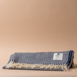 Supersoft Navy Wool Blanket blanket McNutt