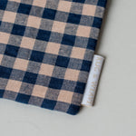 Everyday Gingham Zipper Pouch reusable bag Rug and Weave Pillows