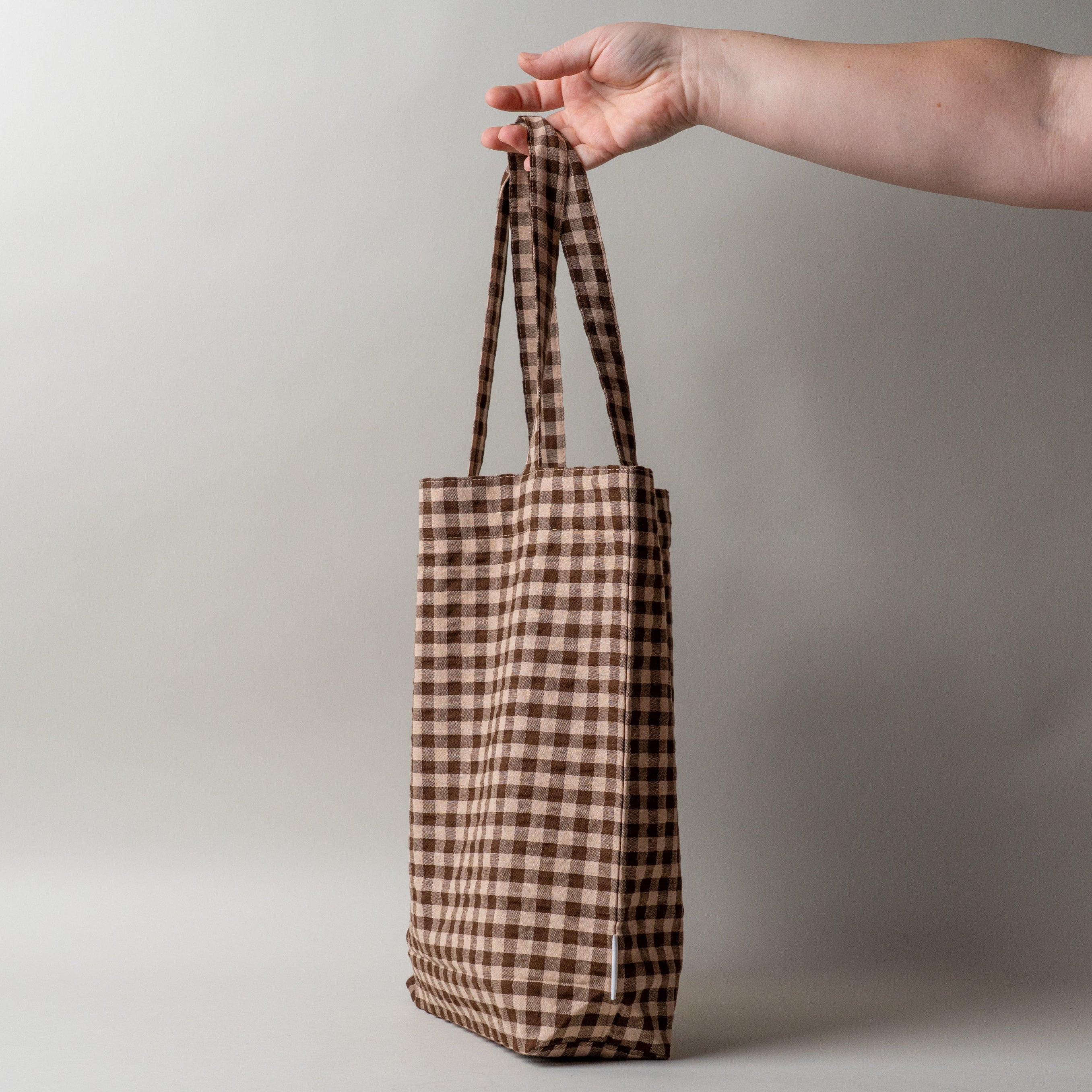 Everyday Gingham Tote Bag reusable bag Rug and Weave Pillows
