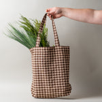 Everyday Gingham Tote Bag reusable bag Rug and Weave Pillows