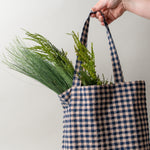 Everyday Gingham Tote Bag reusable bag Rug and Weave Pillows