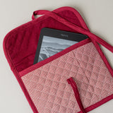 Quilted Gingham Kindle Sleeve