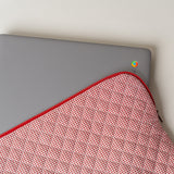 Quilted Gingham Laptop Sleeve