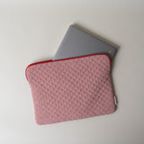 Quilted Gingham Laptop Sleeve
