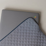 Quilted Gingham Laptop Sleeve