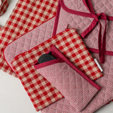 Quilted Gingham Glasses Sleeve