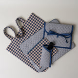 Quilted Gingham Laptop Sleeve