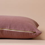Cocoa Linen Pillow Cover