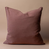 Cocoa Linen Pillow Cover
