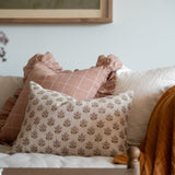 Callie Ruffle Pillow Cover