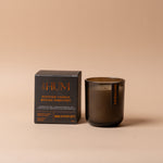 Coconut Soy Candle by SoHum candle SoHum (Faire) Bibliotheque, Bound leather pages, Rich dark wood