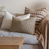 Austin Plaid Pillow Cover 1 - PILLOWS - linen - neutral Rug & Weave Pillows