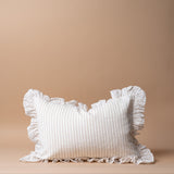 Joanie Ruffle Pillow Cover