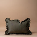 Edmund Ruffle Pillow Cover