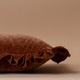 Ambrose Ruffle Pillow Cover