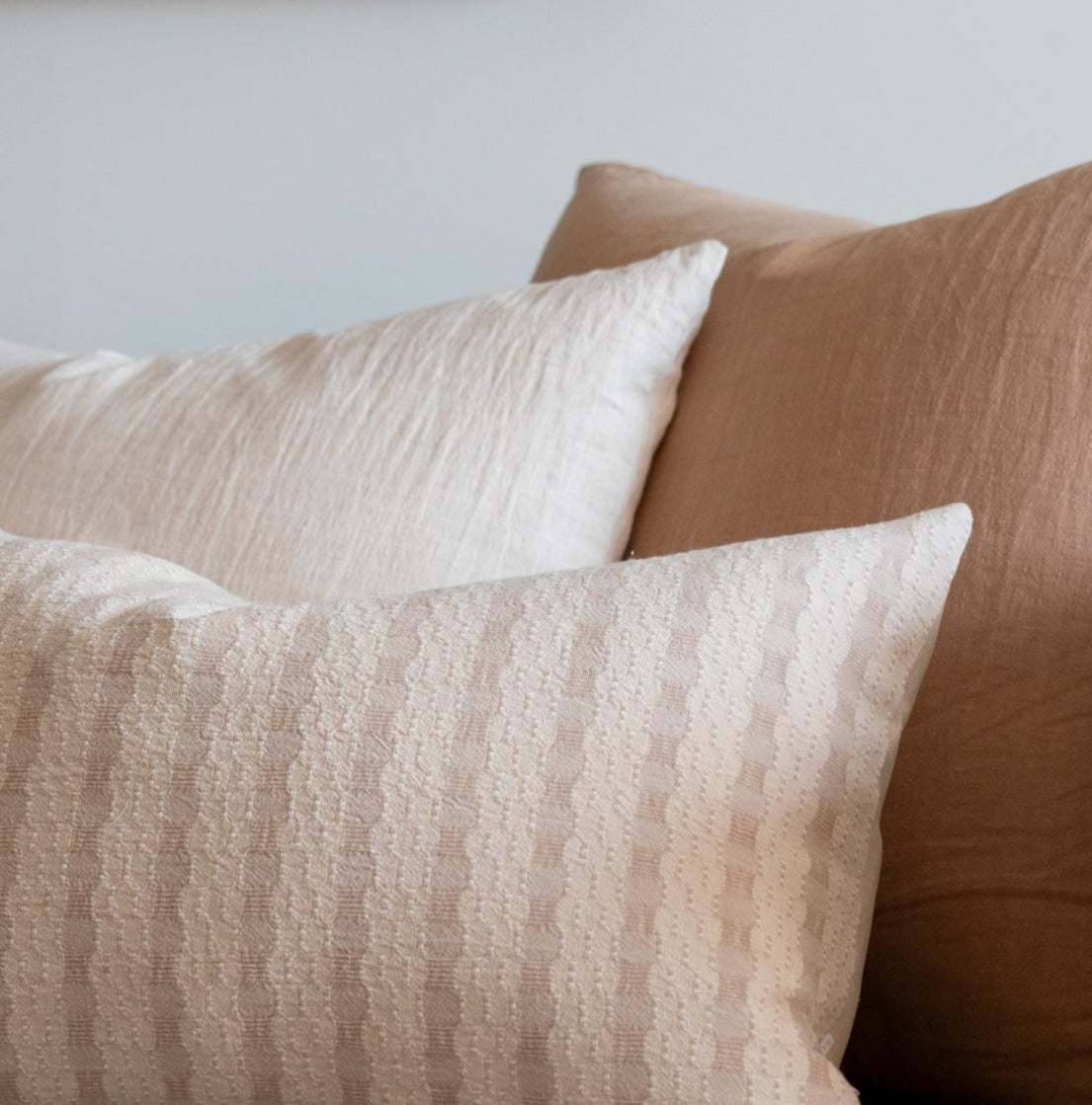 Eleanor Pillow Cover 1 - PILLOWS - Thai - neutral Rug and Weave Pillows